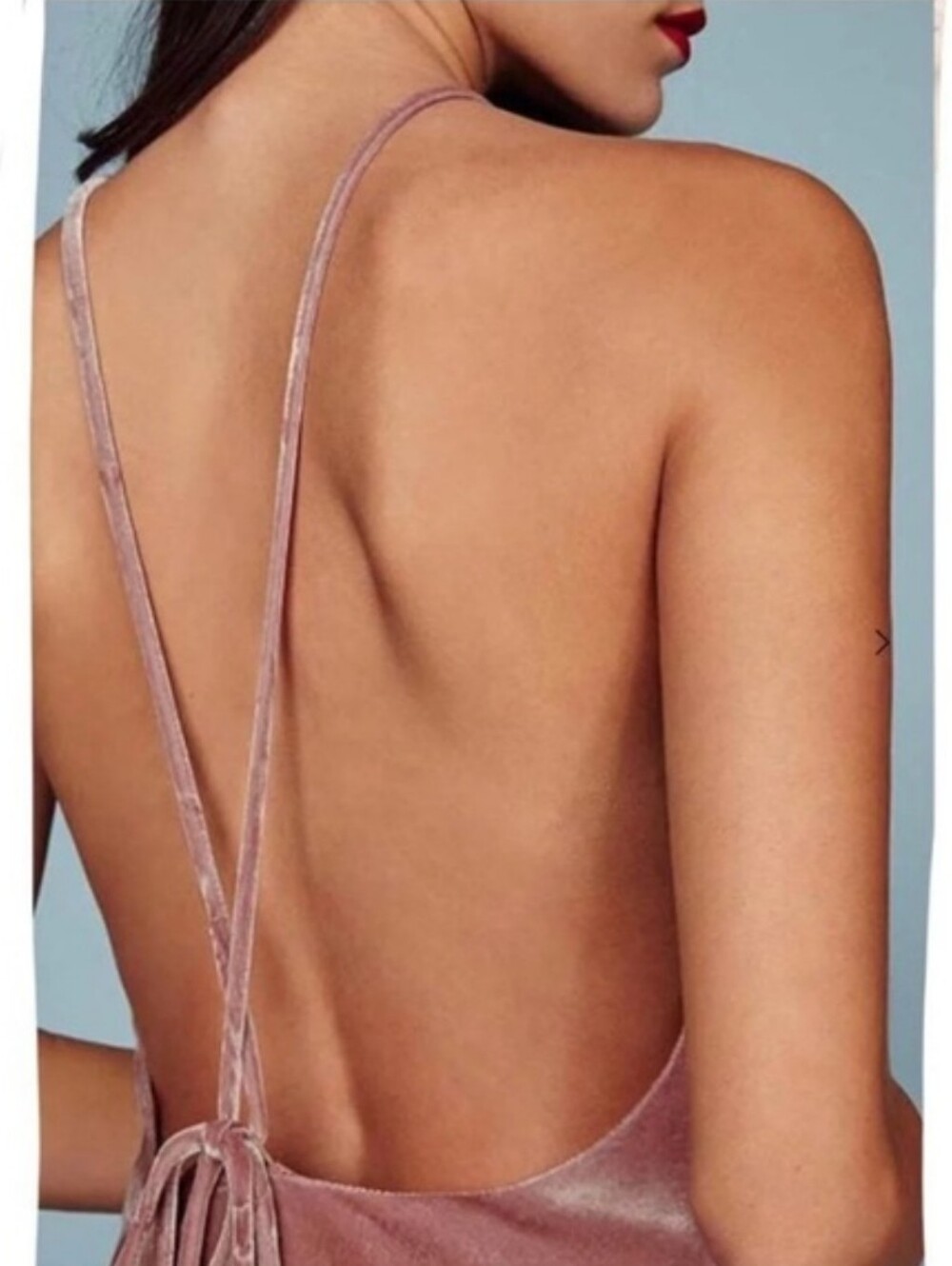 Reformation Dusty Rose Halter Velvet Maxi Dress - Picture 12 of 14